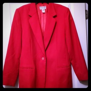 Pendleton Red Blazer